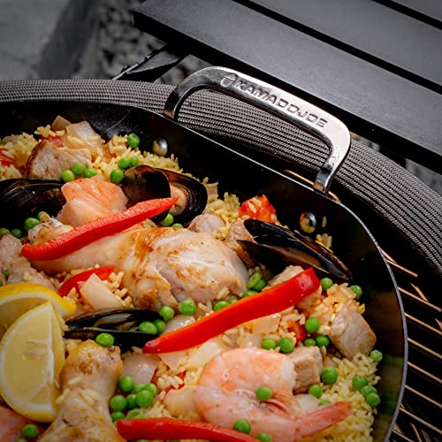 Kamado Joe Karbon Steel Paella Pan for BBQ Grills