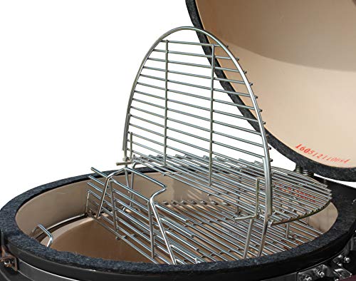 Large Black Bundle: VISION Grills Ceramic Kamado