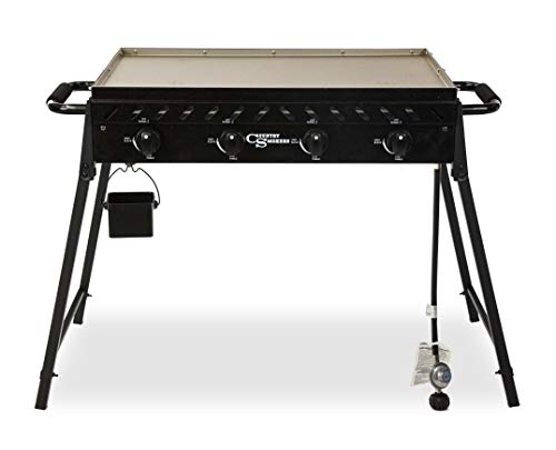 Highland 4-Burner Portable Griddle for Country Smokers