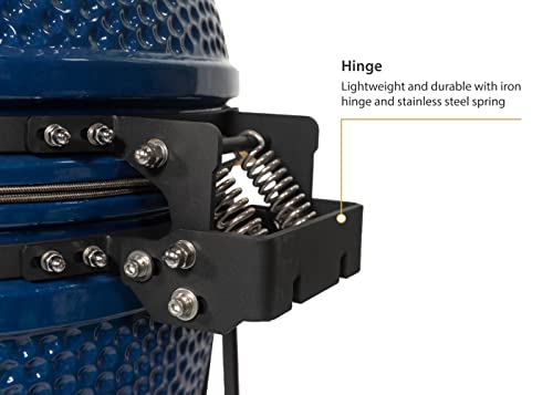 VESSILS Classic 18" Kamado Charcoal Grill with Thermometer