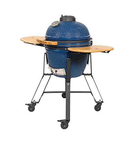 VESSILS Classic 18" Kamado Charcoal Grill with Thermometer