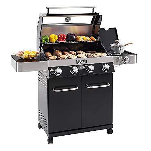 Monument 4-Burner Propane Gas Grill with LED Controls