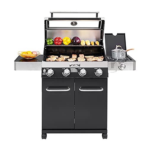 Monument 4-Burner Propane Gas Grill with LED Controls