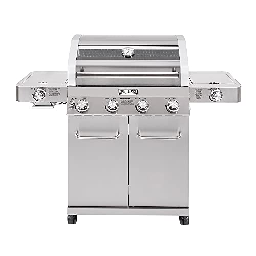 Monument Grills 4-Burner Propane Gas BBQ Grill