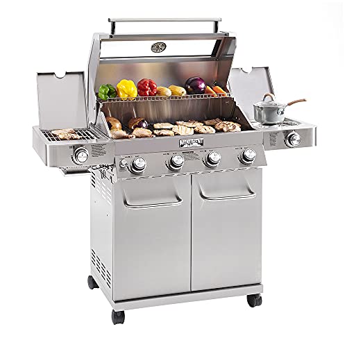 Monument Grills 4-Burner Propane Gas BBQ Grill
