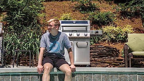 Monument Grills 4-Burner Propane Gas BBQ Grill