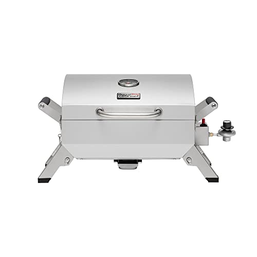 Portable Stainless Steel BBQ Grill with Folding Legs