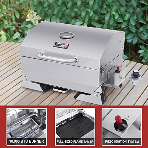 Royal Gourmet Stainless Steel Portable Tabletop Gas Grill