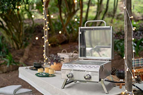 Megamaster Premium 2-Burner Grill for Camping & Patio