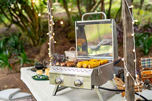 Megamaster Premium 2-Burner Grill for Camping & Patio