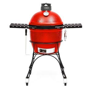 Kamado Joe Classic Joe II 18" Charcoal Grill, Blaze Red