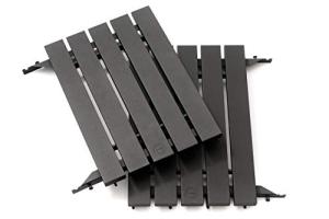 Kamado Joe Big Joe Aluminum Side Shelves, Black