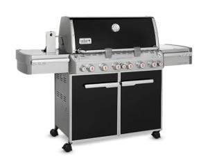 Weber Summit E-670 6-Burner Propane Grill, Black
