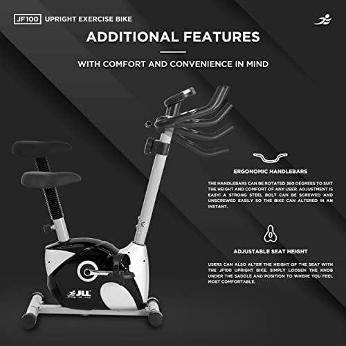 JLL® JF100 Adjustable Magnetic Resistance Exercise Bike