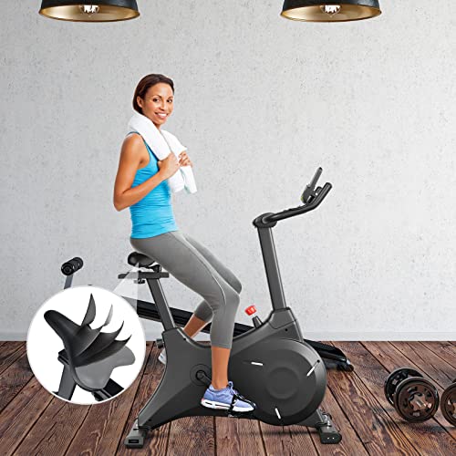 COSTWAY Magnetic Resistance Exercise Bike with Adjustable Seat