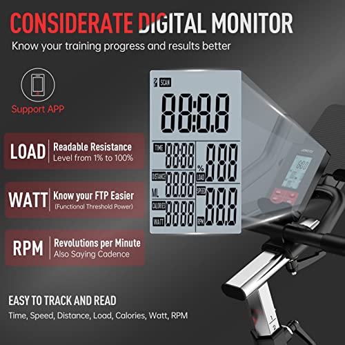 JOROTO X2PRO Bluetooth Exercise Bike - Magnetic Belt Drive