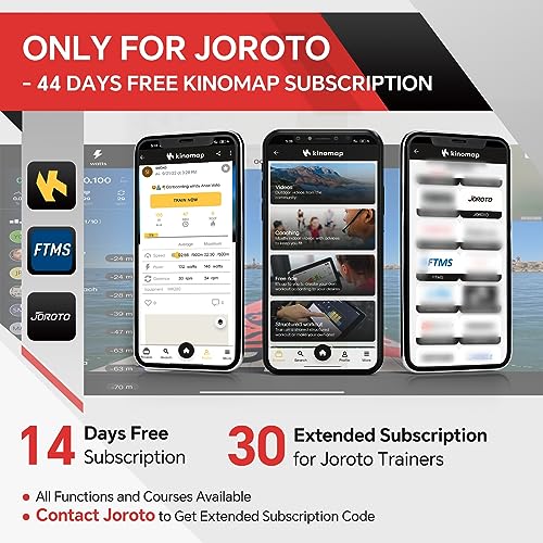 JOROTO X2PRO Bluetooth Exercise Bike - Magnetic Belt Drive