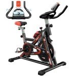 Jupgod Indoor Cycling Bike with Silent Flywheel