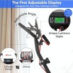 YYFITT 2-in-1 Foldable Exercise Bike with Resistance Bands