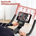 PASYOU Magnetic Resistance Exercise Bike - Adjustable Seat