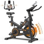 Kitopa Magnetic Resistance Exercise Bike with Comfortable Seat