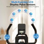 LABGREY Indoor Cycling Exercise Bike with Heart Rate Sensor