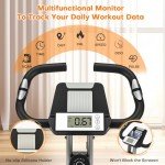 Wenoker Folding Exercise Bike with Magnetic Resistance, LCD Display
