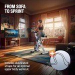 SPORTANA® Eagle 2 Foldable Exercise Bike | 10 Resistance Levels