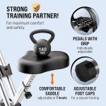 SPORTANA® Eagle 2 Foldable Exercise Bike | 10 Resistance Levels