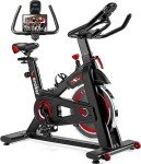 Wenoker Indoor Exercise Spin Bike with LCD Display