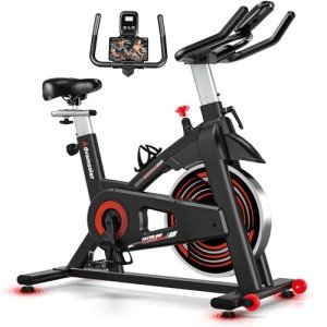 Advamsoler Indoor Exercise Bike with LCD Display
