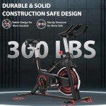 Advamsoler Indoor Exercise Bike with LCD Display
