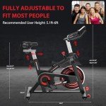 Advamsoler Indoor Exercise Bike with LCD Display