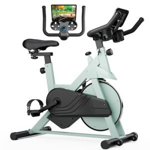 Superun Spin Bike with Adjustable Magnetic Resistance