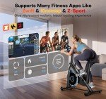 Indoor Cycling Exercise Bike with Digital Display & Tablet Holder