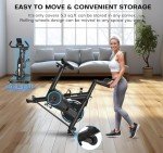 Indoor Cycling Exercise Bike with Digital Display & Tablet Holder