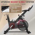 Decorcn Magnetic Resistance Exercise Bike with APP