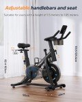 MERACH Magnetic Exercise Bike with App & LCD Monitor