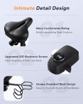 MERACH Magnetic Exercise Bike with App & LCD Monitor