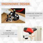HOMCOM Indoor Exercise Bike with 8kg Flywheel