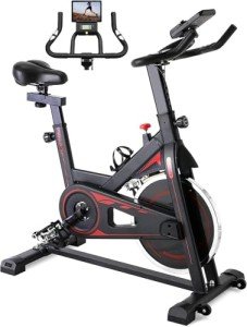 LIFERUN Indoor Cycling Bike with LCD Display