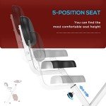 Foldable Indoor Exercise Bike with LCD Monitor