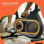 SPORTNOW Magnetic Exercise Bike with LCD Display