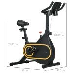 SPORTNOW Magnetic Exercise Bike with LCD Display