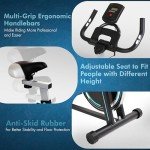 FK Sports Adjustable Exercise Bike with Monitor & Holder