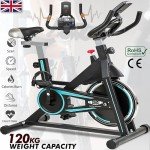 FK Sports Adjustable Exercise Bike with Monitor & Holder