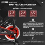 JLL IC400 Elite Indoor Exercise Bike with Monitor
