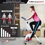 Ultrasport F-Bike Folding Indoor Exercise Bike