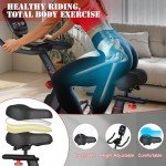 Devoko Quiet Indoor Exercise Bike with LCD Monitor