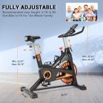 Wenoker Indoor Exercise Bike with Tablet Mount